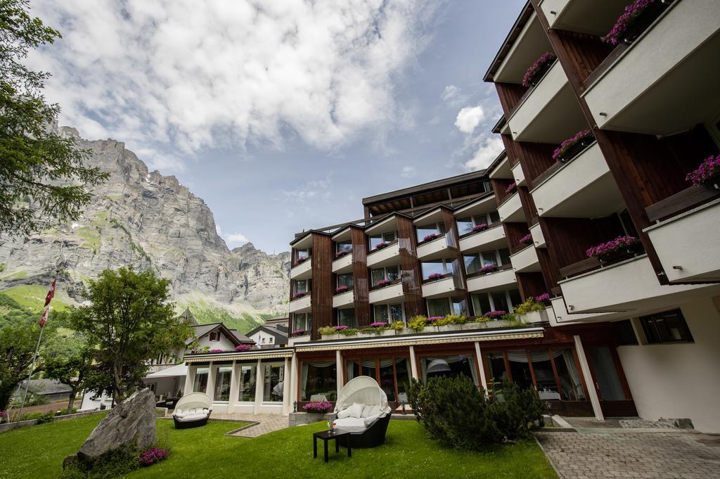 Hotel Quellenhof Лойкербад Экстерьер фото